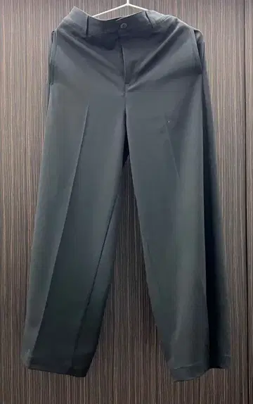 [미사용 새상품] 블랙 와이드 팬츠