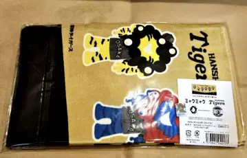 [ 새상품 ] 오사카 간사이 만박 한신 타이거즈 페이스 타월 블랙