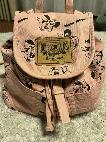 RODEO CROWNS 미니 마우스 패턴 백팩