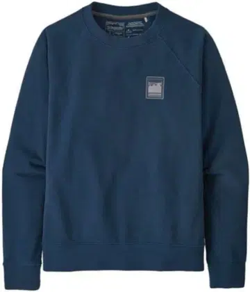 Patagonia 오가닉 코튼 맨투맨 네이비 남성용 M 사이즈