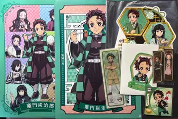 귀멸의 칼날 카마도 탄지로 난자타운 POP 스티커 로손 우시카쿠 무이치로