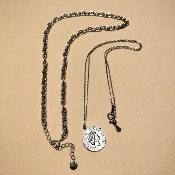 N.O.R.C 목걸이 2개 세트