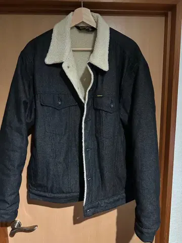 새상품급 BLUCO 부루코 데님 보아 라이더 자켓