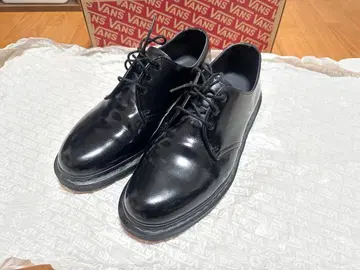 닥터마틴 블랙 가죽 신발