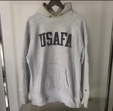 90년대 오리지널 챔피온 XL 리버스 위브 후드티 USAFA