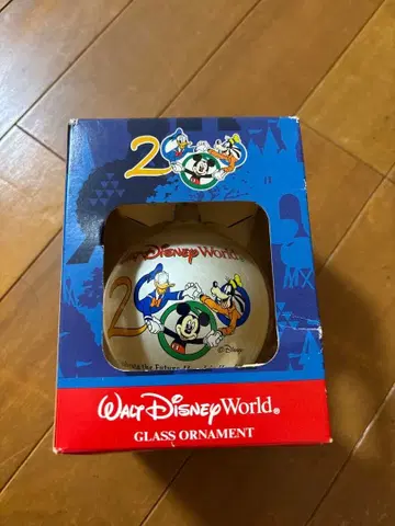 Walt Disney World 2000 기념 유리 오너먼트