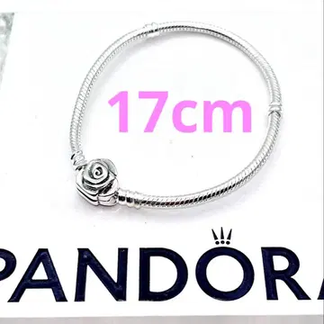 PANDORA 팔찌 171 Rose in Bloom Clasp Sna