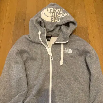 THE NORTH FACE 그레이 풀 집업 후드티 L 사이즈