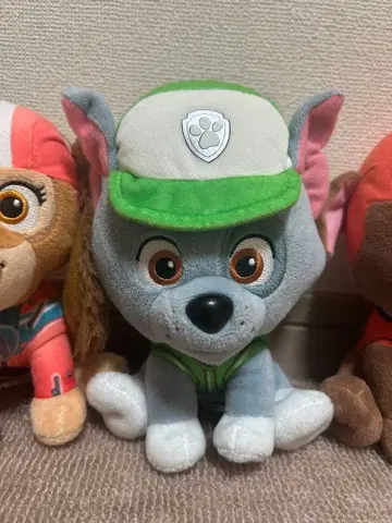 퍼피구조대 봉제인형 록키