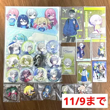 프로세카 레오니 히노모리 시호 캔뱃지 러버 스트랩 카드 묶음 판매