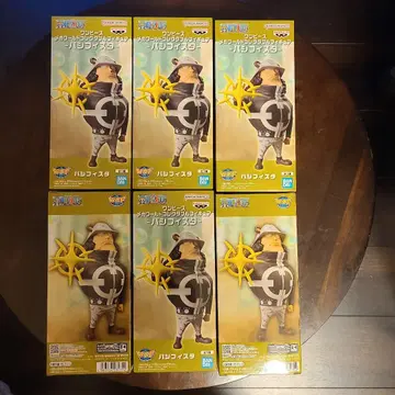 원피스 메가 월드 컬렉션 태양 해적단 6체 세트