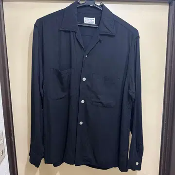 컨디션 최상 50s 레이온 셔츠 블랙