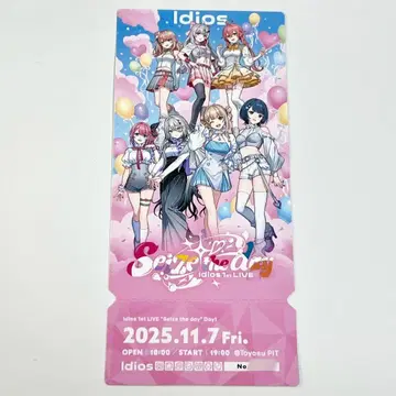 니지산지 Idios 1st Live Day1 메모리얼 티켓 라이브