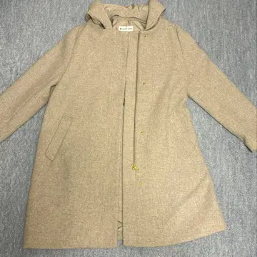 글로벌 워크 롱 코트 2way 후드 탈부착 가능 그레이