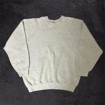 [ 고품질 ] USA 90s 래글런 그레이 무지 맨투맨 블랭크 맨투맨