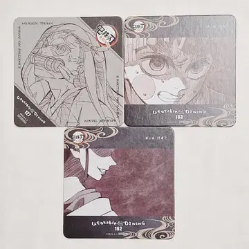 귀멸의 칼날 ufotable dining 코스터 다키 젠이츠 네즈코