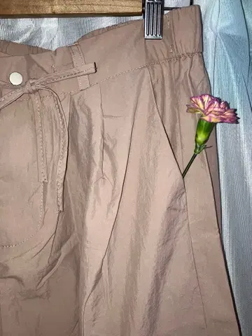 인디고 핑크 카고 팬츠