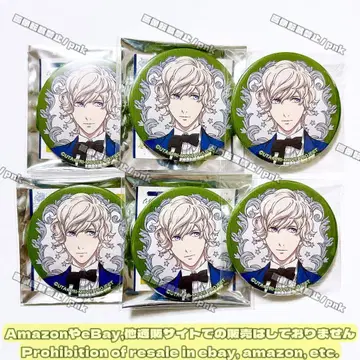 우타프리 시온 킹덤 캐러밴 캔뱃지 6개 세트 미사용품