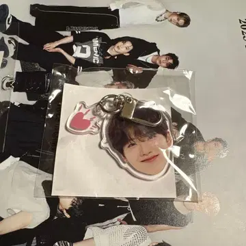 treasure 준규 얼굴 아크릴 키링 희로애락 캡슐 토이