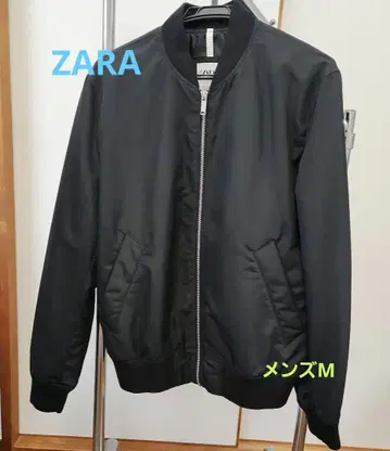 ZARA 블랙 점퍼 블루종