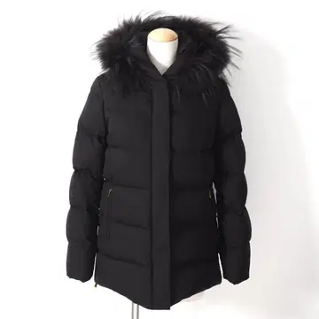 B:MING 빔즈 블랙 다운 자켓 후드 부착