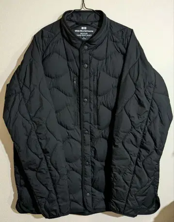 UNIQLO 화이트 마운티니어링 다운 자켓 XL