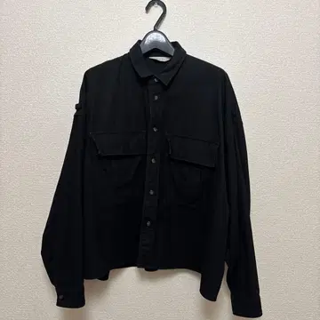 JIEDA 지에다 밀리터리 와이드 실루엣 셔츠 자켓