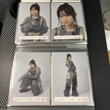 사쿠라자카46 야마시타 시즈키 브로마이드 IWTC 자켓 사진 의상 컴프