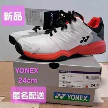 새상품 YONEX 테니스화 24.0cm 파워크션105 택 포함