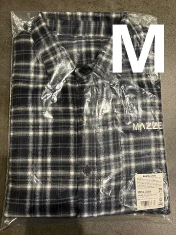 MAZZEL Royal Straight Flush 체크 셔츠 새상품 M