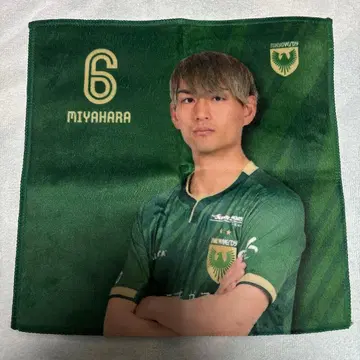 도쿄 베르디 가챠 1000엔 복권 미니 핸드 타월 미야하라 카즈야