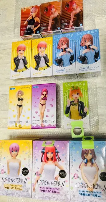 5등분의 신부 피규어 세트