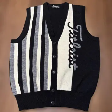 Titleist 스트라이프 베스트 M 사이즈