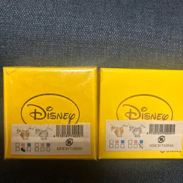 디즈니 부인과 칩의 목걸이 x 2 컬러 골드와 실버
