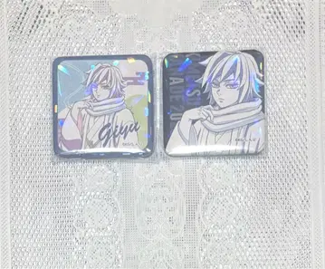 귀멸의 칼날 귀멸의 연주 원화 글리터 캔뱃지 토미오카 기유