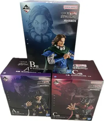 제일복권 춘추전국 대전 킹덤 피규어 전 3종 세트 미개봉 새상품