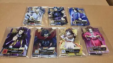 제일복권 춘추전국 대전 킹덤 E상 ACLLECT 7종