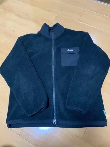 Jeep 블랙 플리스 자켓 플리스 하이브리드 자켓