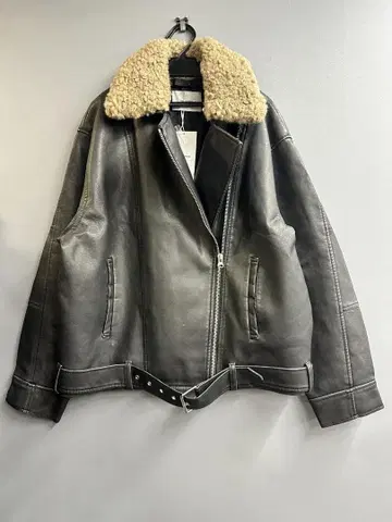 레이 카즌(RAY CASSIN) 무라 가죽 라이더 자켓