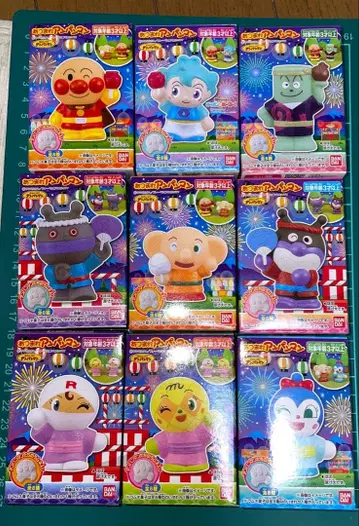 모두 모여라 호빵맨 84 손가락 인형 축제 여름 축제 총 9종