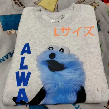 새상품 GU 퍼펫 순순 헤비 웨이트 맨투맨 풀오버