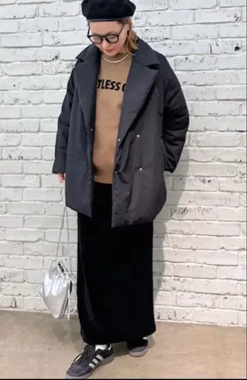 pual ce cin 충전솜 테일러드 코트 자켓