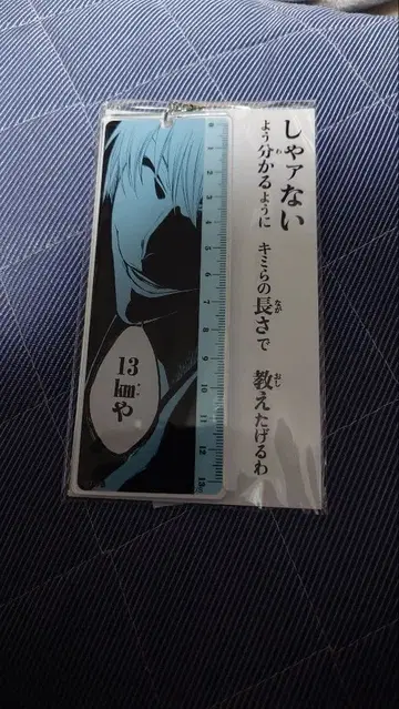 BLEACH WORLD 아크릴 참 자 모양 키링 이치마루 긴