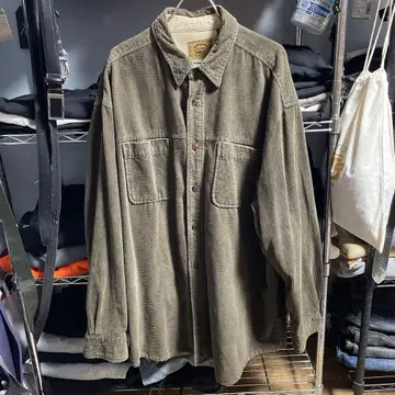 ST.JOHN'S BAY 코듀로이 긴팔 셔츠 XL