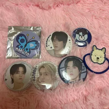 treasure 하루토 캔뱃지 머리끈