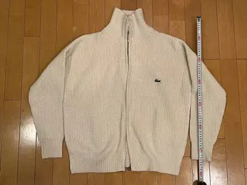 라코스테 풀 집업 니트 가디건