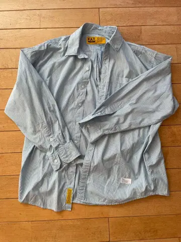 FAT 스트라이프 드레스 셔츠 TITCH