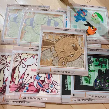 포켓몬 제일복권 타월 손수건