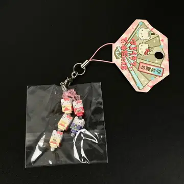 헬로키티 디어다니엘 히나마쓰리 큐브 스트랩 산리오