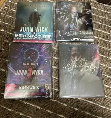 존 윅 스틸북 4세트 미개봉 새상품